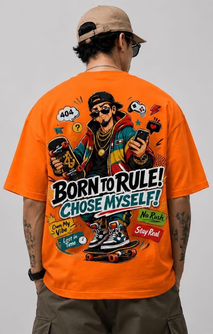 Street Rule t-shirts (Orange)